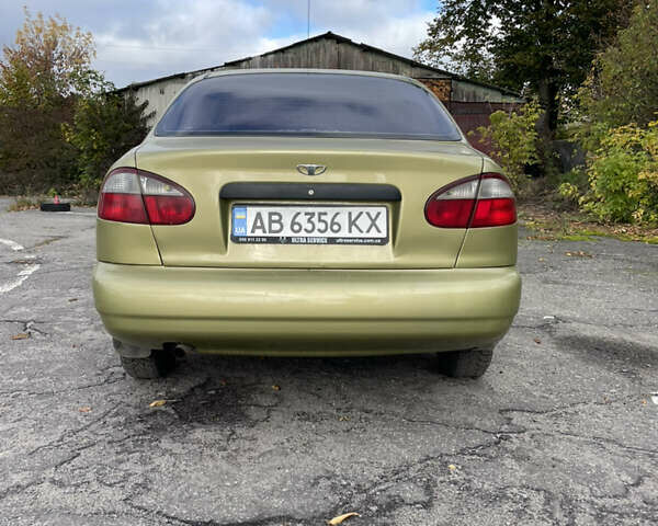Желтый Дэу Ланос, объемом двигателя 1.5 л и пробегом 235 тыс. км за 1800 $, фото 6 на Automoto.ua