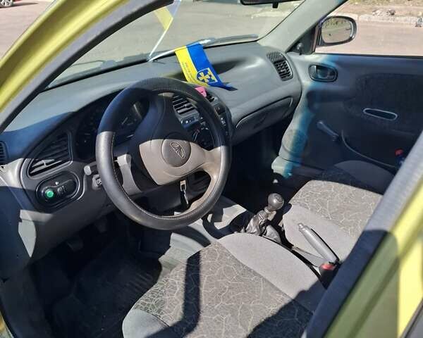 Желтый Дэу Ланос, объемом двигателя 1.5 л и пробегом 215 тыс. км за 1600 $, фото 4 на Automoto.ua