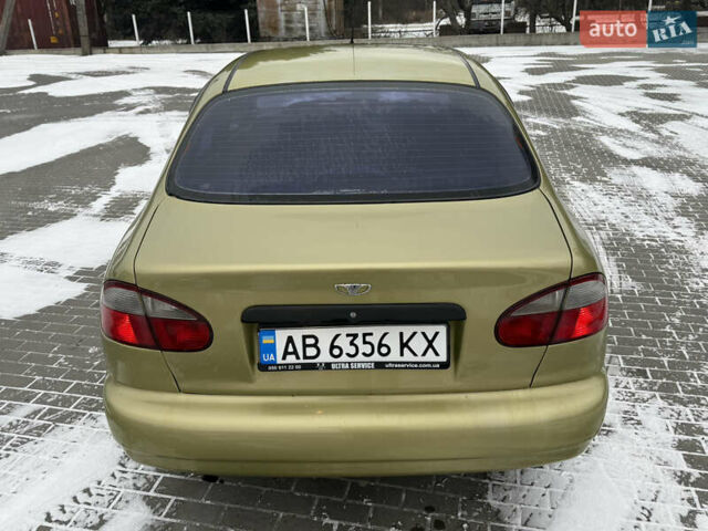 Желтый Дэу Ланос, объемом двигателя 1.5 л и пробегом 236 тыс. км за 1800 $, фото 4 на Automoto.ua