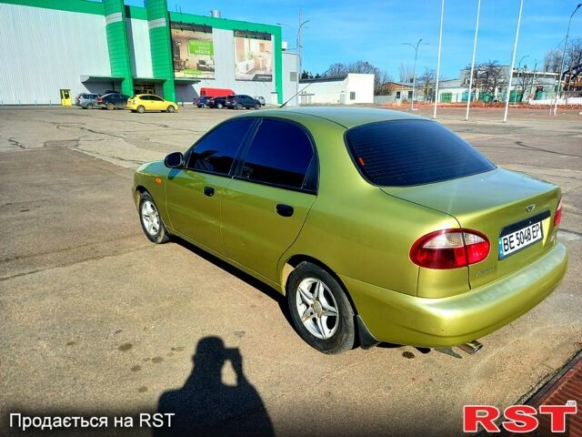 Жовтий Деу Ланос, об'ємом двигуна 1.4 л та пробігом 119 тис. км за 2450 $, фото 6 на Automoto.ua