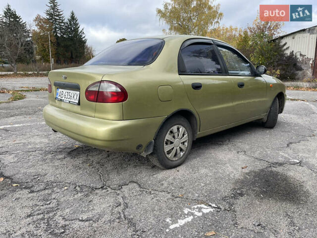 Желтый Дэу Ланос, объемом двигателя 1.5 л и пробегом 235 тыс. км за 1800 $, фото 5 на Automoto.ua