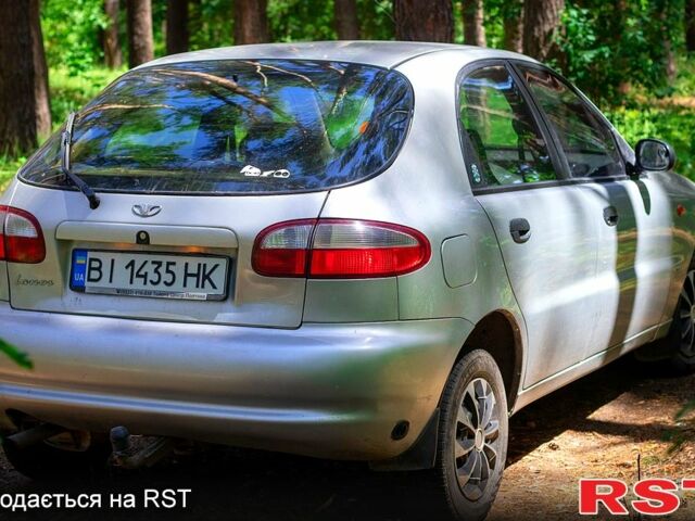 Серый Дэу Ланос, объемом двигателя 1.5 л и пробегом 250 тыс. км за 2400 $, фото 3 на Automoto.ua