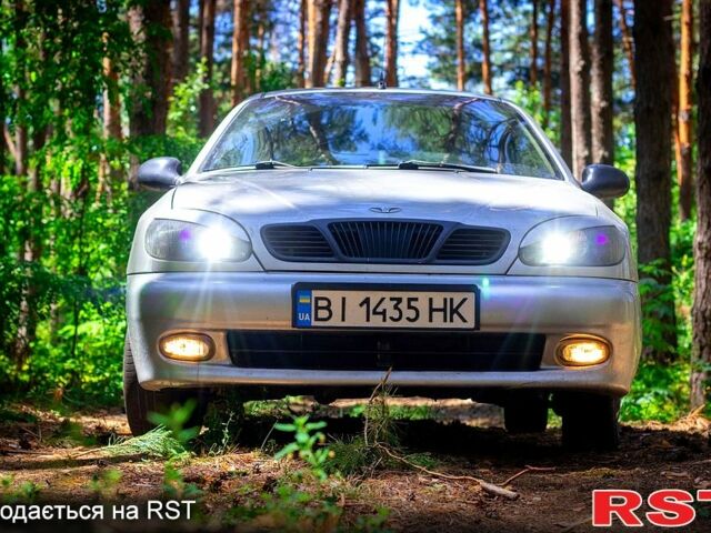 Серый Дэу Ланос, объемом двигателя 1.5 л и пробегом 250 тыс. км за 2400 $, фото 2 на Automoto.ua