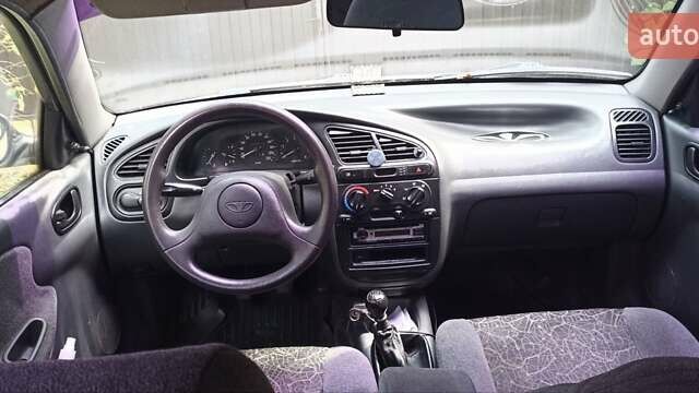 Серый Дэу Ланос, объемом двигателя 1.5 л и пробегом 310 тыс. км за 1800 $, фото 16 на Automoto.ua