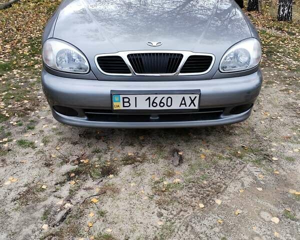 Сірий Деу Ланос, об'ємом двигуна 1.4 л та пробігом 55 тис. км за 2600 $, фото 5 на Automoto.ua