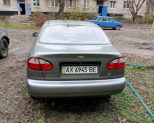 Серый Дэу Ланос, объемом двигателя 1.39 л и пробегом 41 тыс. км за 2200 $, фото 2 на Automoto.ua