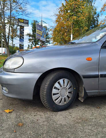 Серый Дэу Ланос, объемом двигателя 1.5 л и пробегом 189 тыс. км за 2600 $, фото 4 на Automoto.ua