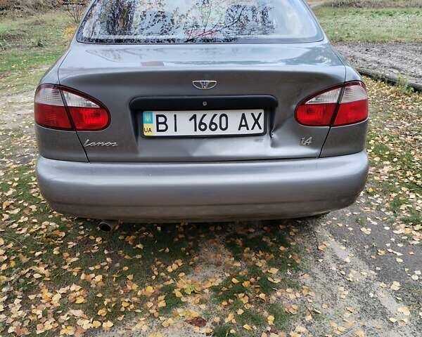 Сірий Деу Ланос, об'ємом двигуна 1.4 л та пробігом 55 тис. км за 2600 $, фото 7 на Automoto.ua