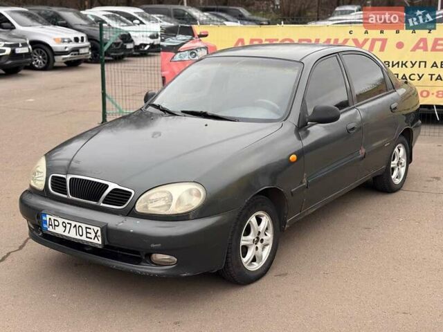 Серый Дэу Ланос, объемом двигателя 1.5 л и пробегом 250 тыс. км за 1250 $, фото 2 на Automoto.ua