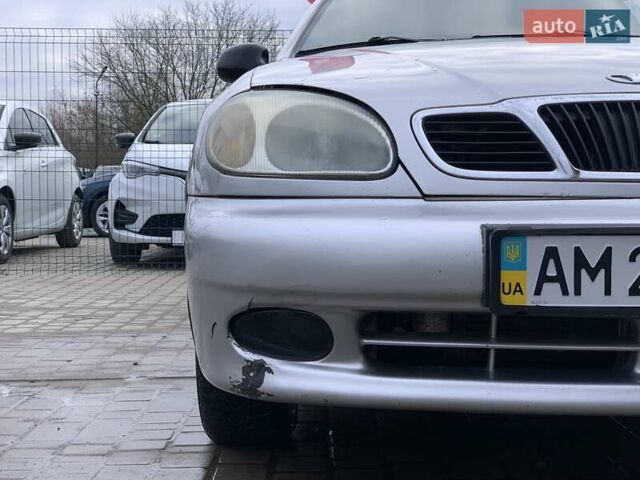 Серый Дэу Ланос, объемом двигателя 1.5 л и пробегом 164 тыс. км за 1655 $, фото 5 на Automoto.ua