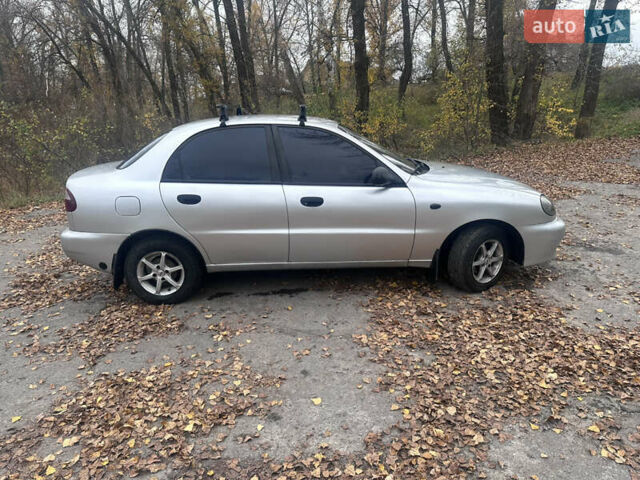 Серый Дэу Ланос, объемом двигателя 1.5 л и пробегом 300 тыс. км за 2200 $, фото 2 на Automoto.ua