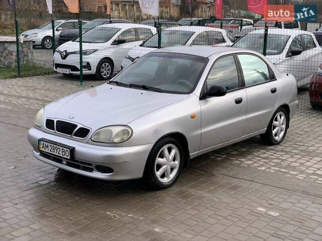 Серый Дэу Ланос, объемом двигателя 1.5 л и пробегом 164 тыс. км за 1655 $, фото 1 на Automoto.ua