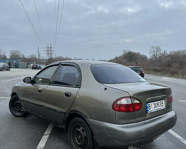 Серый Дэу Ланос, объемом двигателя 1.5 л и пробегом 220 тыс. км за 1300 $, фото 3 на Automoto.ua