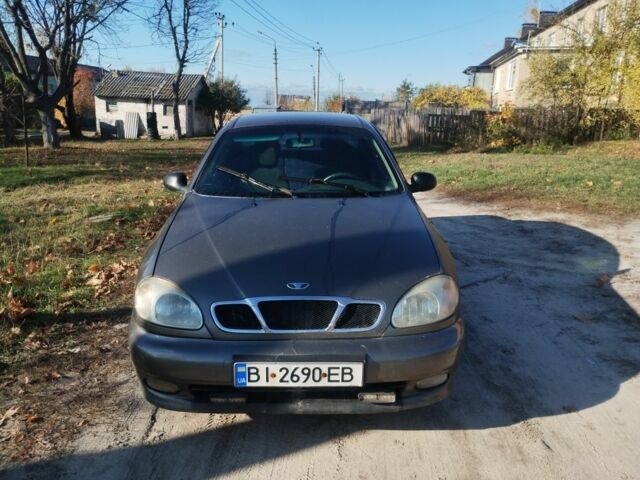 Сірий Деу Ланос, об'ємом двигуна 1.5 л та пробігом 220 тис. км за 1021 $, фото 5 на Automoto.ua