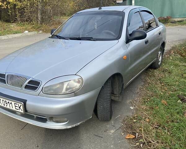 Серый Дэу Ланос, объемом двигателя 1.5 л и пробегом 334 тыс. км за 1800 $, фото 1 на Automoto.ua