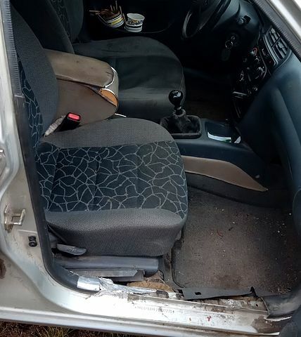 Серый Дэу Ланос, объемом двигателя 1.5 л и пробегом 377 тыс. км за 1000 $, фото 5 на Automoto.ua