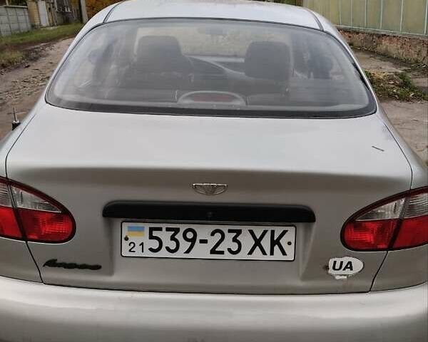Сірий Деу Ланос, об'ємом двигуна 1.35 л та пробігом 117 тис. км за 1400 $, фото 3 на Automoto.ua