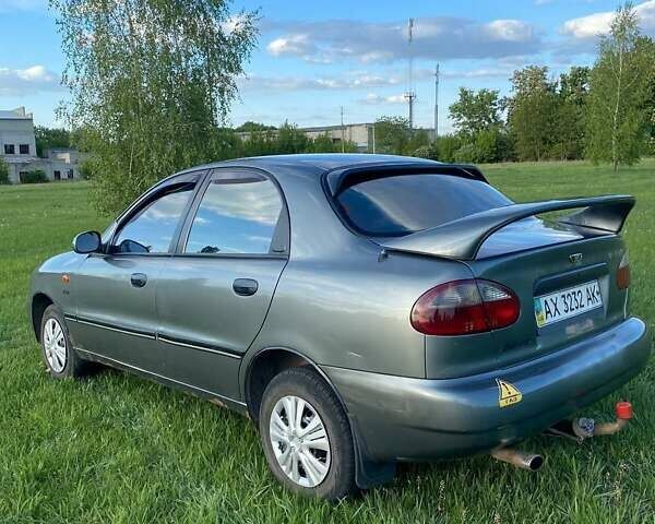 Сірий Деу Ланос, об'ємом двигуна 1.3 л та пробігом 237 тис. км за 1300 $, фото 5 на Automoto.ua