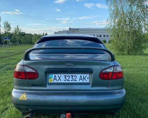 Сірий Деу Ланос, об'ємом двигуна 1.3 л та пробігом 237 тис. км за 1300 $, фото 4 на Automoto.ua