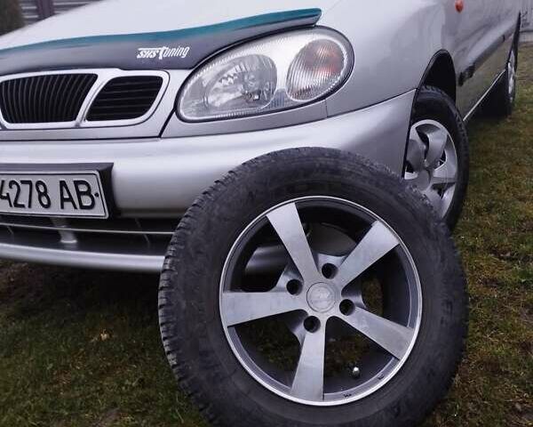 Серый Дэу Ланос, объемом двигателя 1.3 л и пробегом 204 тыс. км за 2000 $, фото 17 на Automoto.ua