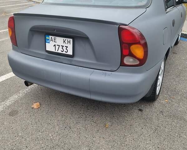 Серый Дэу Ланос, объемом двигателя 1.6 л и пробегом 277 тыс. км за 3400 $, фото 10 на Automoto.ua