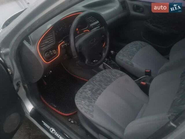 Серый Дэу Ланос, объемом двигателя 1.5 л и пробегом 198 тыс. км за 1850 $, фото 6 на Automoto.ua