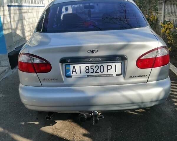 Сірий Деу Ланос, об'ємом двигуна 1.5 л та пробігом 213 тис. км за 3000 $, фото 1 на Automoto.ua