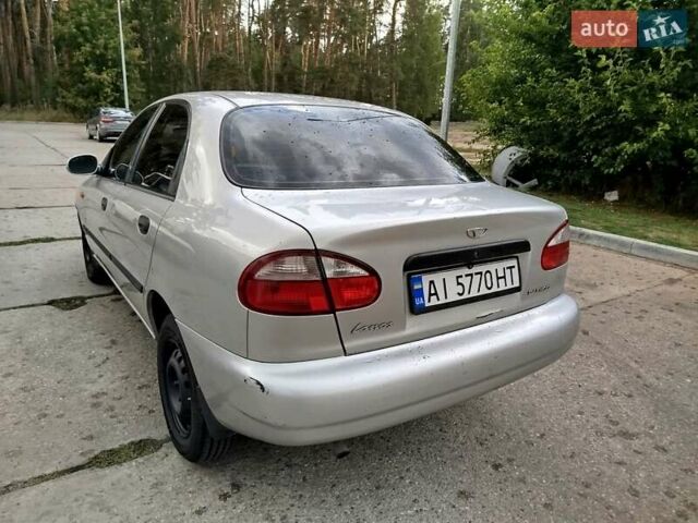 Сірий Деу Ланос, об'ємом двигуна 1.6 л та пробігом 154 тис. км за 2500 $, фото 6 на Automoto.ua