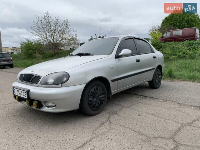 Сірий Деу Ланос, об'ємом двигуна 1.6 л та пробігом 235 тис. км за 2100 $, фото 8 на Automoto.ua