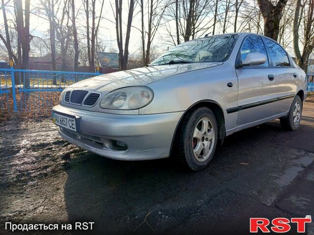 Серый Дэу Ланос, объемом двигателя 1.6 л и пробегом 340 тыс. км за 2000 $, фото 2 на Automoto.ua