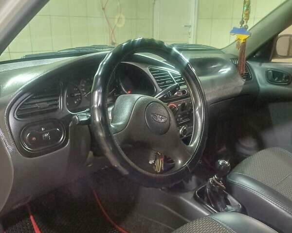Сірий Деу Ланос, об'ємом двигуна 1.5 л та пробігом 400 тис. км за 2150 $, фото 17 на Automoto.ua