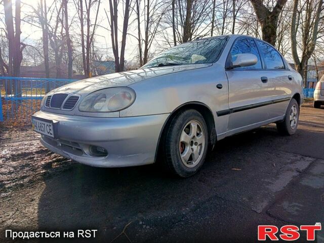 Серый Дэу Ланос, объемом двигателя 1.6 л и пробегом 340 тыс. км за 2000 $, фото 4 на Automoto.ua