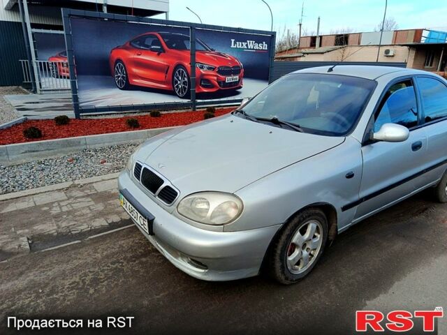 Серый Дэу Ланос, объемом двигателя 1.6 л и пробегом 340 тыс. км за 2000 $, фото 7 на Automoto.ua