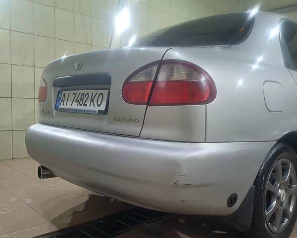 Сірий Деу Ланос, об'ємом двигуна 1.5 л та пробігом 400 тис. км за 2150 $, фото 5 на Automoto.ua