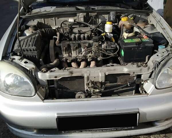 Серый Дэу Ланос, объемом двигателя 1.5 л и пробегом 265 тыс. км за 3000 $, фото 13 на Automoto.ua