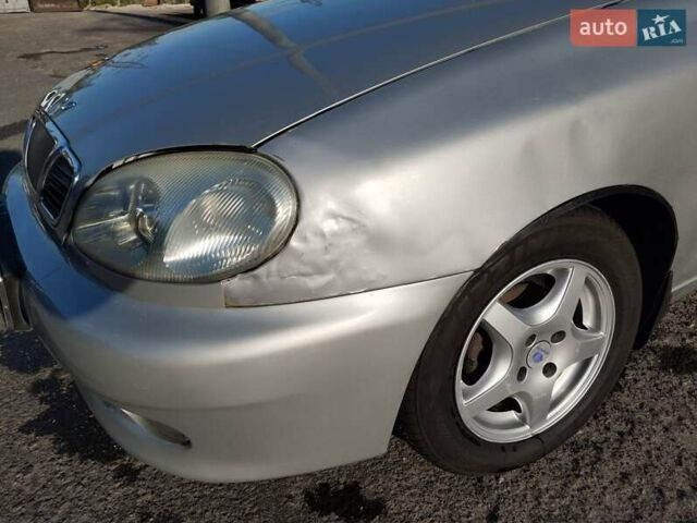 Серый Дэу Ланос, объемом двигателя 1.5 л и пробегом 350 тыс. км за 1550 $, фото 7 на Automoto.ua