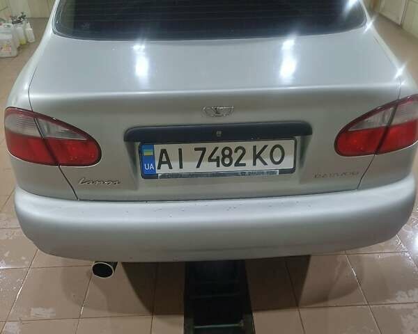 Сірий Деу Ланос, об'ємом двигуна 1.5 л та пробігом 400 тис. км за 2150 $, фото 7 на Automoto.ua