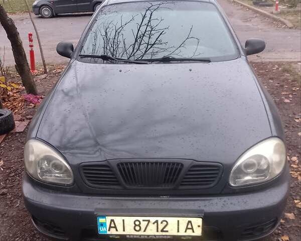 Серый Дэу Ланос, объемом двигателя 1.5 л и пробегом 207 тыс. км за 2000 $, фото 7 на Automoto.ua