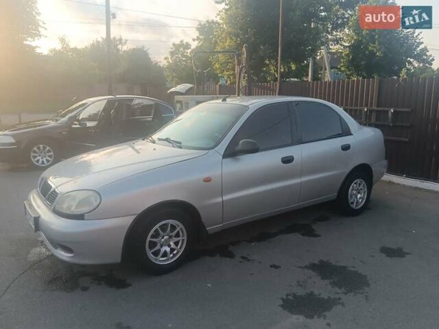 Сірий Деу Ланос, об'ємом двигуна 1.5 л та пробігом 190 тис. км за 2550 $, фото 1 на Automoto.ua