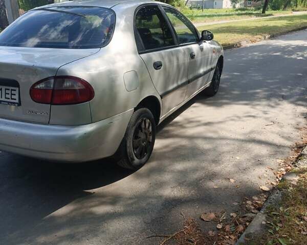 Серый Дэу Ланос, объемом двигателя 1.5 л и пробегом 240 тыс. км за 1350 $, фото 7 на Automoto.ua