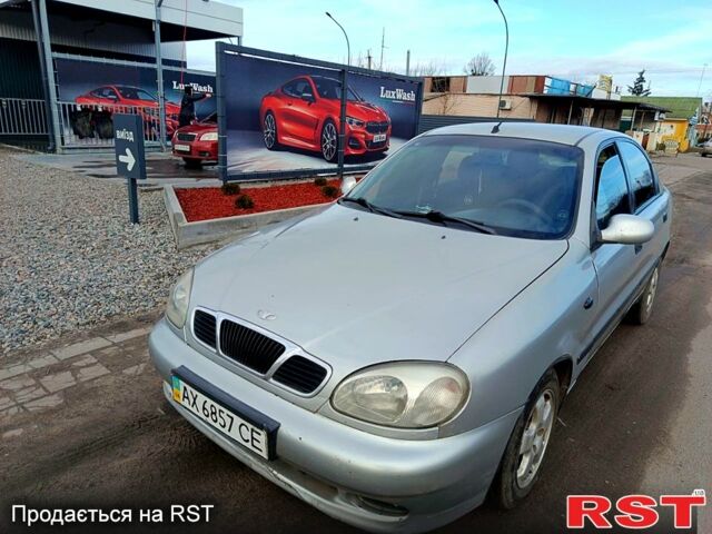 Серый Дэу Ланос, объемом двигателя 1.6 л и пробегом 340 тыс. км за 2000 $, фото 10 на Automoto.ua