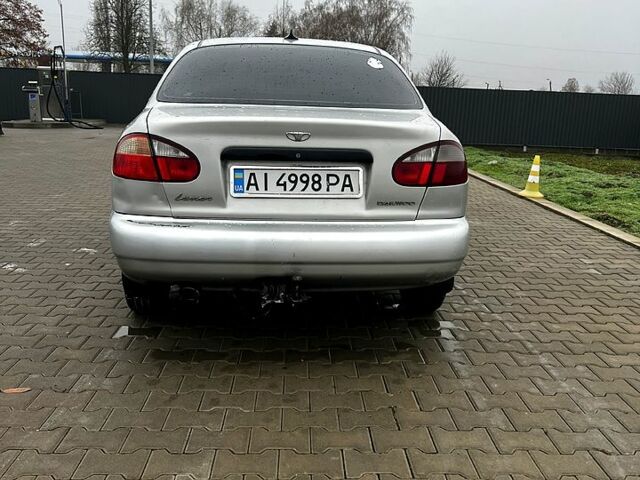 Серый Дэу Ланос, объемом двигателя 1.5 л и пробегом 300 тыс. км за 1300 $, фото 4 на Automoto.ua