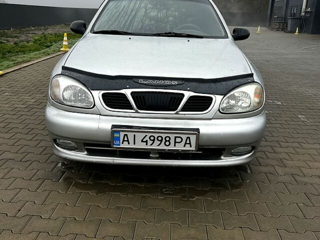 Серый Дэу Ланос, объемом двигателя 1.5 л и пробегом 300 тыс. км за 1300 $, фото 3 на Automoto.ua