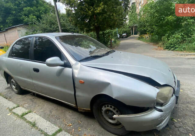 Серый Дэу Ланос, объемом двигателя 1.5 л и пробегом 360 тыс. км за 800 $, фото 4 на Automoto.ua