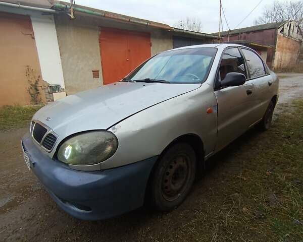 Серый Дэу Ланос, объемом двигателя 1.5 л и пробегом 196 тыс. км за 1000 $, фото 1 на Automoto.ua