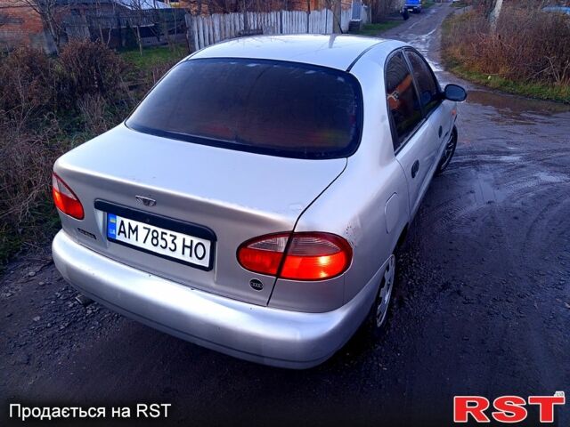 Серый Дэу Ланос, объемом двигателя 1.6 л и пробегом 200 тыс. км за 1500 $, фото 2 на Automoto.ua