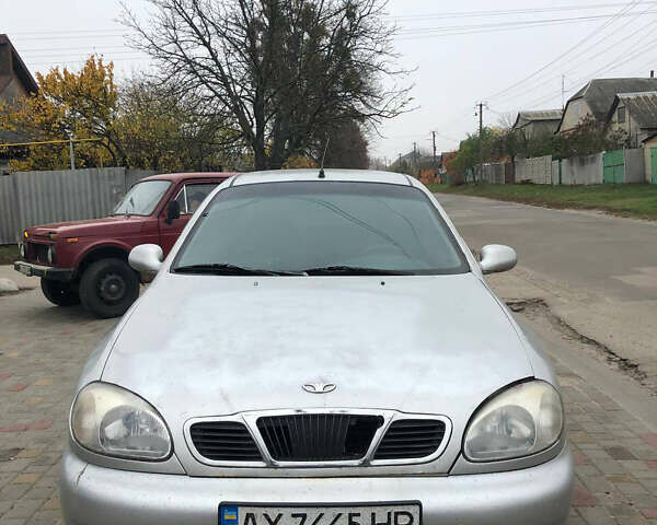 Серый Дэу Ланос, объемом двигателя 1.5 л и пробегом 170 тыс. км за 1150 $, фото 3 на Automoto.ua