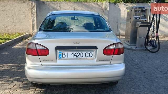 Сірий Деу Ланос, об'ємом двигуна 1.6 л та пробігом 233 тис. км за 1900 $, фото 8 на Automoto.ua