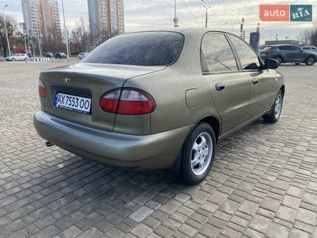 Серый Дэу Ланос, объемом двигателя 1.5 л и пробегом 313 тыс. км за 3200 $, фото 5 на Automoto.ua