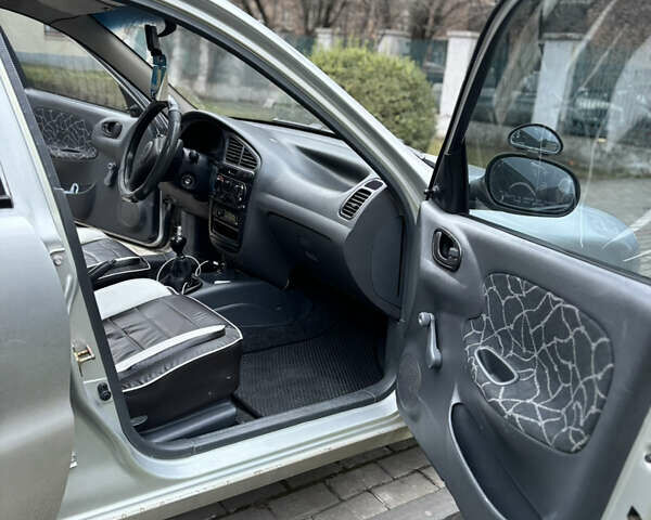 Серый Дэу Ланос, объемом двигателя 1.5 л и пробегом 187 тыс. км за 2799 $, фото 14 на Automoto.ua